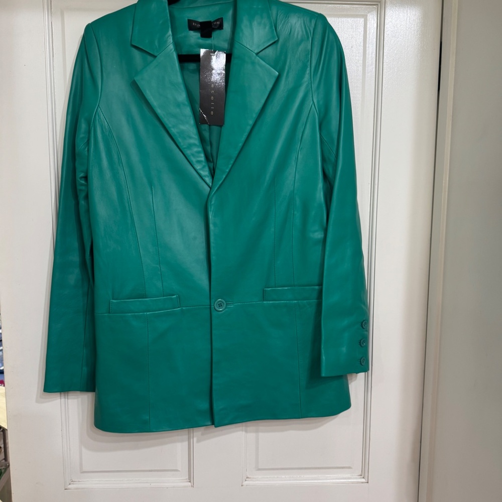 NEW with Tags Beautiful Bagatelle Leather Jacket sz M